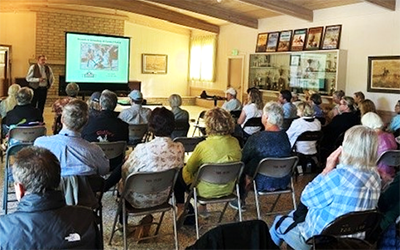 Historian Speaks at Trail & Saddle Club